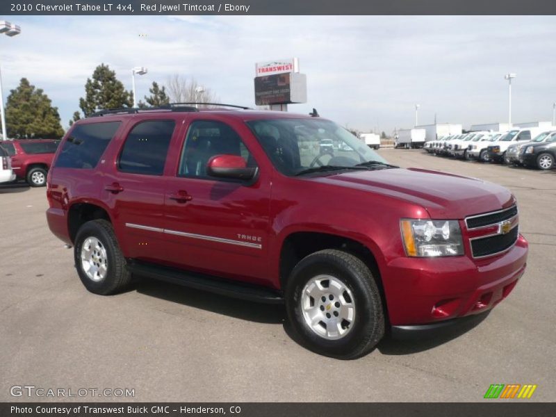 Red Jewel Tintcoat / Ebony 2010 Chevrolet Tahoe LT 4x4