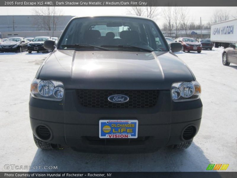 Dark Shadow Grey Metallic / Medium/Dark Flint Grey 2005 Ford Escape XLS 4WD