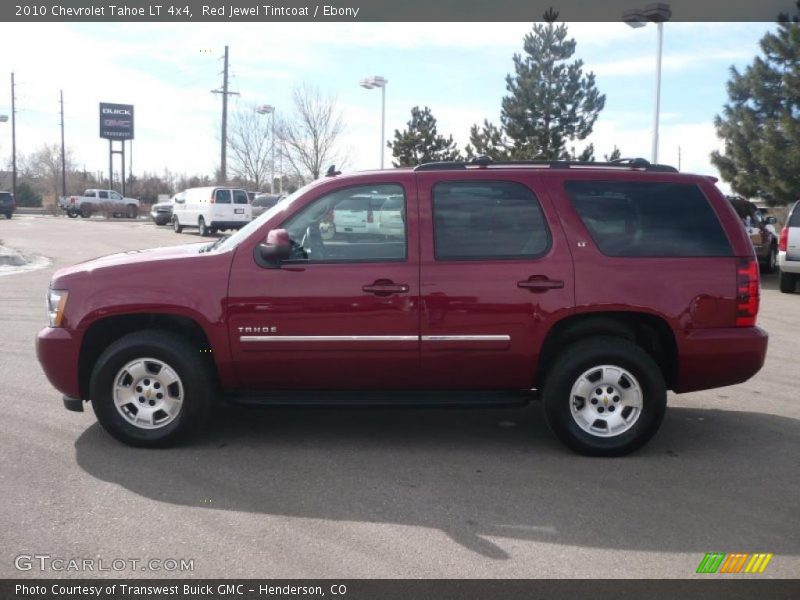 Red Jewel Tintcoat / Ebony 2010 Chevrolet Tahoe LT 4x4