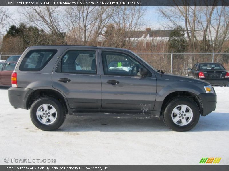 Dark Shadow Grey Metallic / Medium/Dark Flint Grey 2005 Ford Escape XLS 4WD