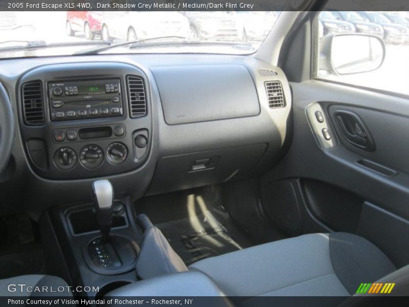Dark Shadow Grey Metallic / Medium/Dark Flint Grey 2005 Ford Escape XLS 4WD