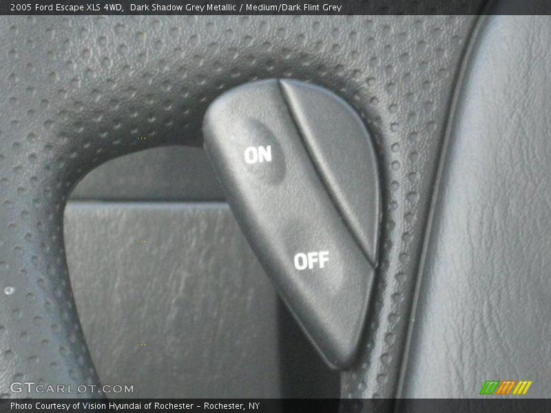 Dark Shadow Grey Metallic / Medium/Dark Flint Grey 2005 Ford Escape XLS 4WD