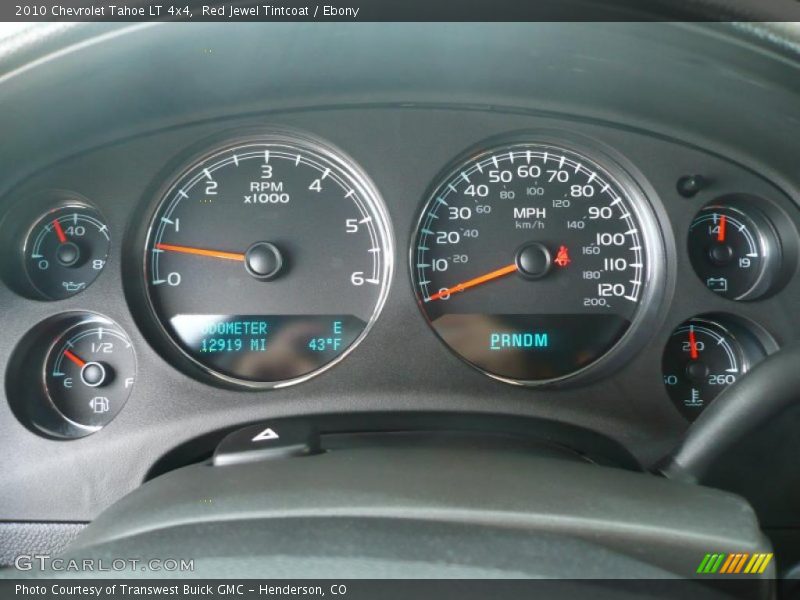 Red Jewel Tintcoat / Ebony 2010 Chevrolet Tahoe LT 4x4