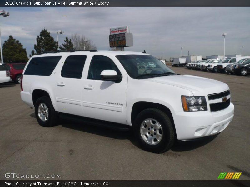 Summit White / Ebony 2010 Chevrolet Suburban LT 4x4