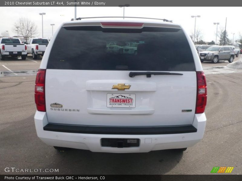 Summit White / Ebony 2010 Chevrolet Suburban LT 4x4