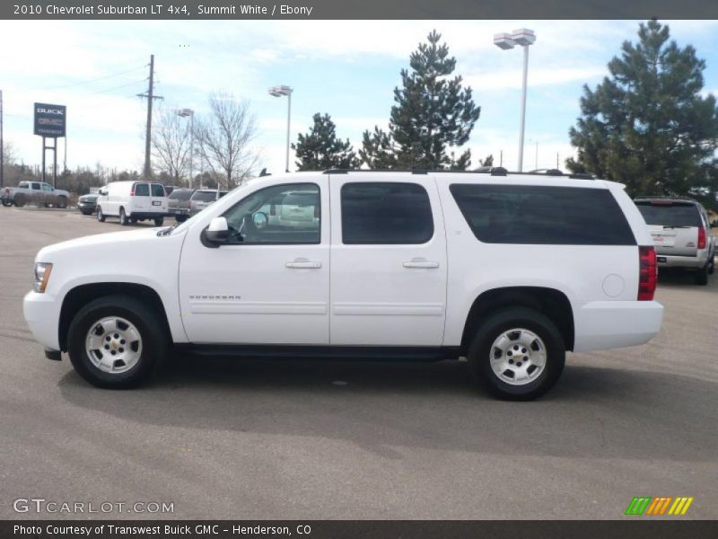 Summit White / Ebony 2010 Chevrolet Suburban LT 4x4