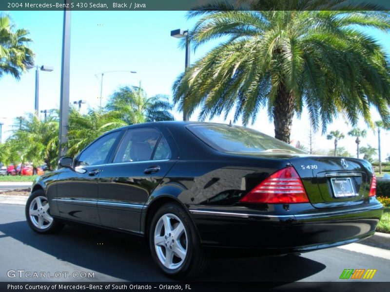 Black / Java 2004 Mercedes-Benz S 430 Sedan