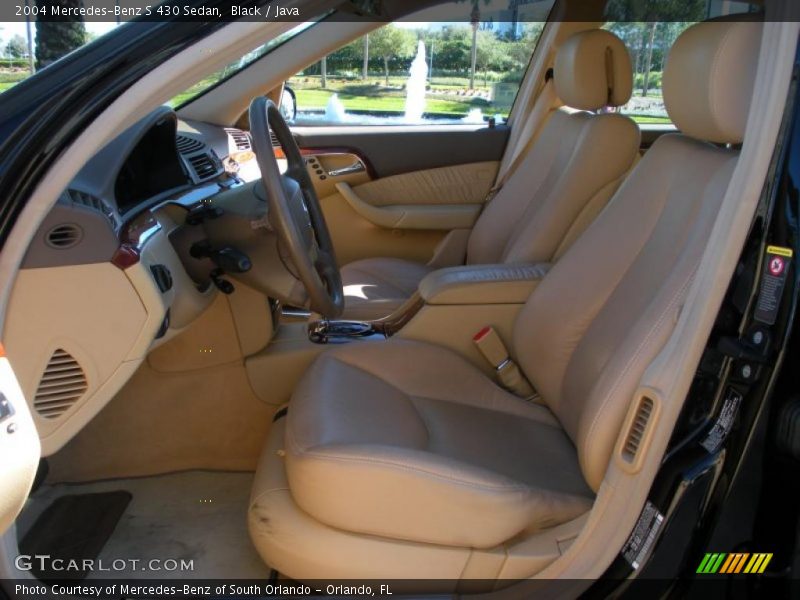 Black / Java 2004 Mercedes-Benz S 430 Sedan