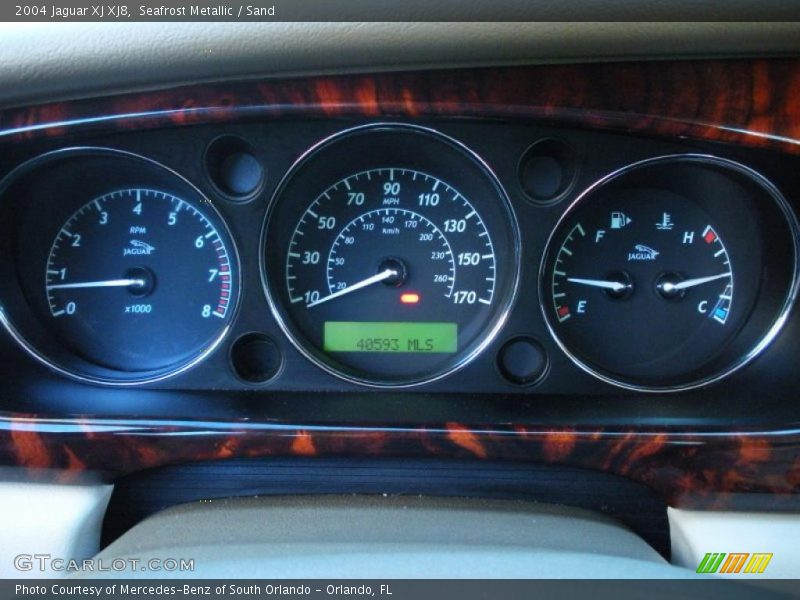  2004 XJ XJ8 XJ8 Gauges