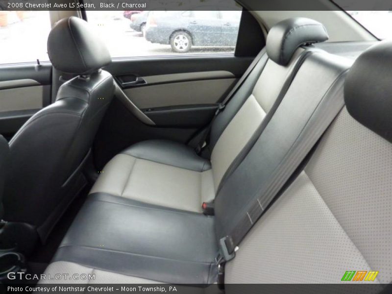 Black / Charcoal 2008 Chevrolet Aveo LS Sedan