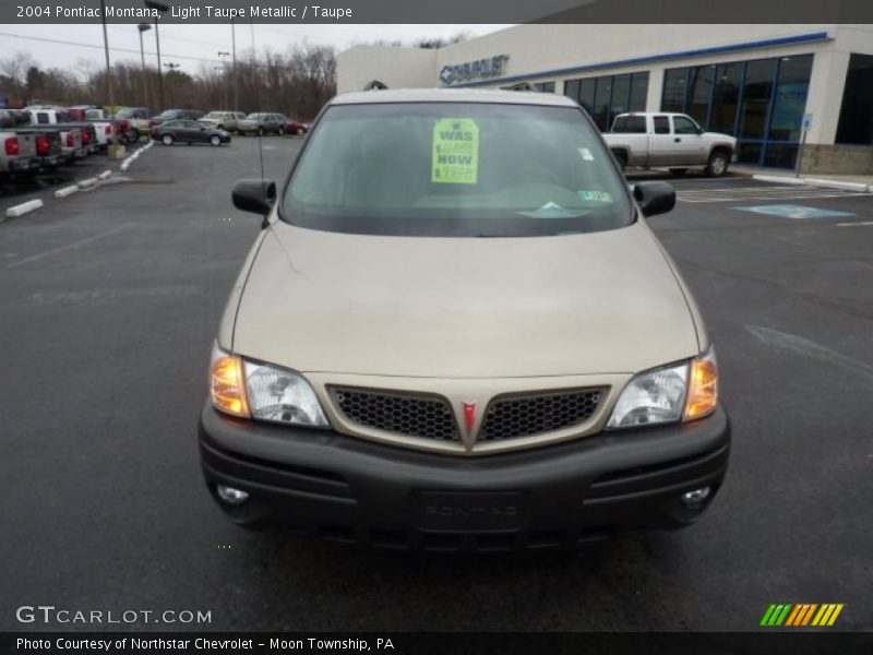 Light Taupe Metallic / Taupe 2004 Pontiac Montana