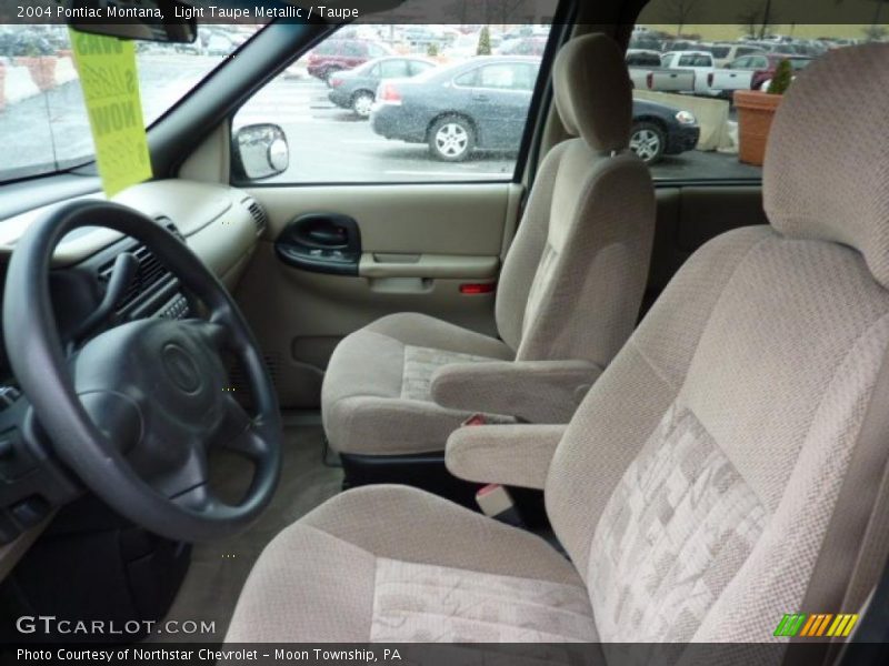 Light Taupe Metallic / Taupe 2004 Pontiac Montana