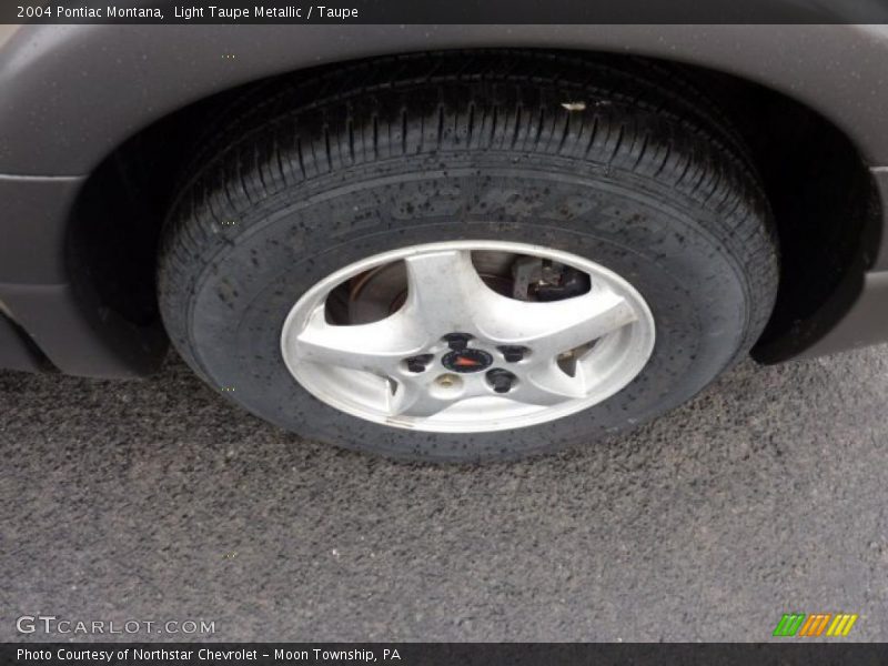 Light Taupe Metallic / Taupe 2004 Pontiac Montana