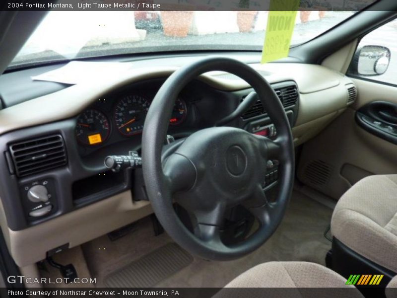 Light Taupe Metallic / Taupe 2004 Pontiac Montana