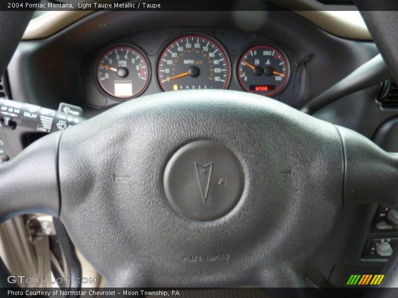 Light Taupe Metallic / Taupe 2004 Pontiac Montana