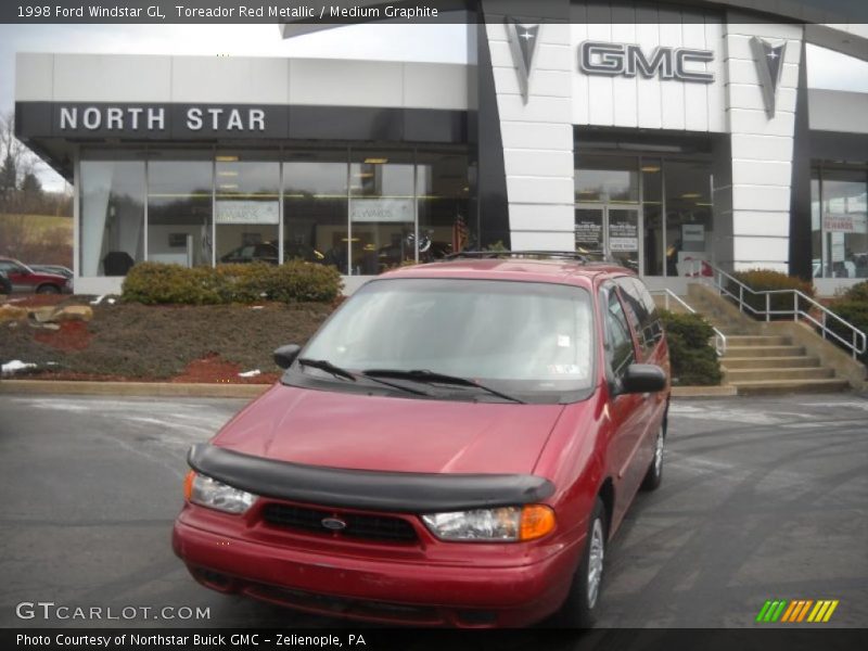 Toreador Red Metallic / Medium Graphite 1998 Ford Windstar GL