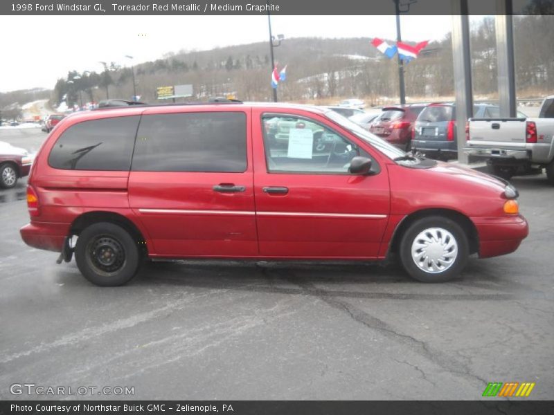Toreador Red Metallic / Medium Graphite 1998 Ford Windstar GL