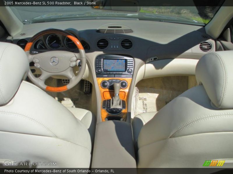 Dashboard of 2005 SL 500 Roadster