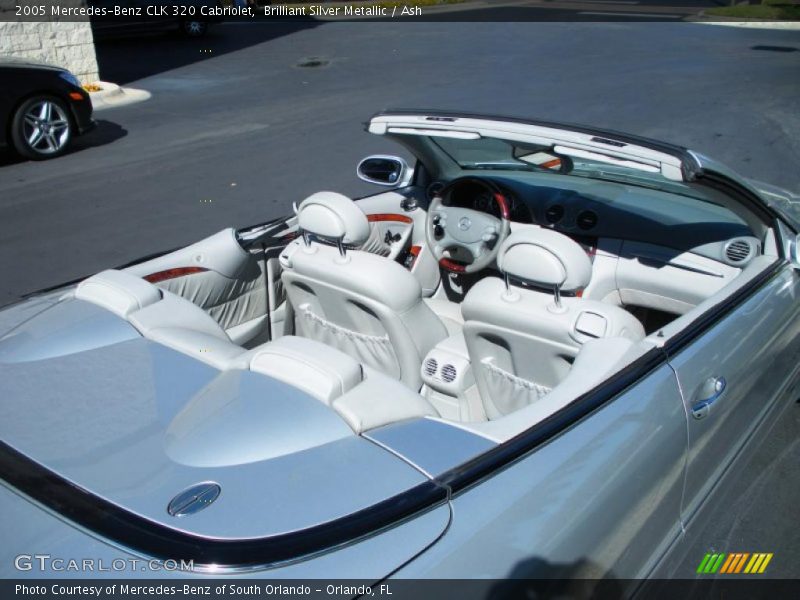  2005 CLK 320 Cabriolet Ash Interior