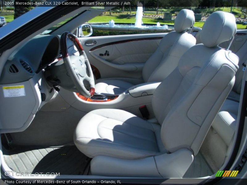  2005 CLK 320 Cabriolet Ash Interior