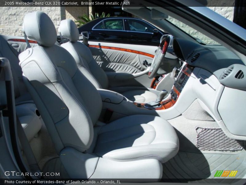  2005 CLK 320 Cabriolet Ash Interior