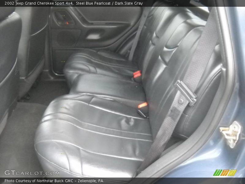 Steel Blue Pearlcoat / Dark Slate Gray 2002 Jeep Grand Cherokee Sport 4x4