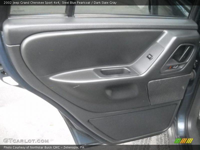 Steel Blue Pearlcoat / Dark Slate Gray 2002 Jeep Grand Cherokee Sport 4x4