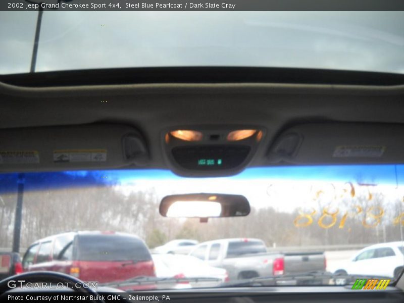 Steel Blue Pearlcoat / Dark Slate Gray 2002 Jeep Grand Cherokee Sport 4x4