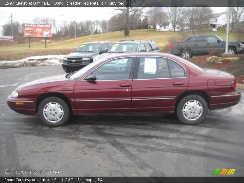 Dark Toreador Red Metallic / Ruby Red 1997 Chevrolet Lumina LS