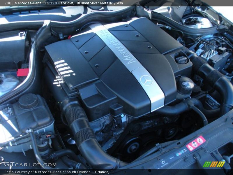  2005 CLK 320 Cabriolet Engine - 3.2L SOHC 18V V6