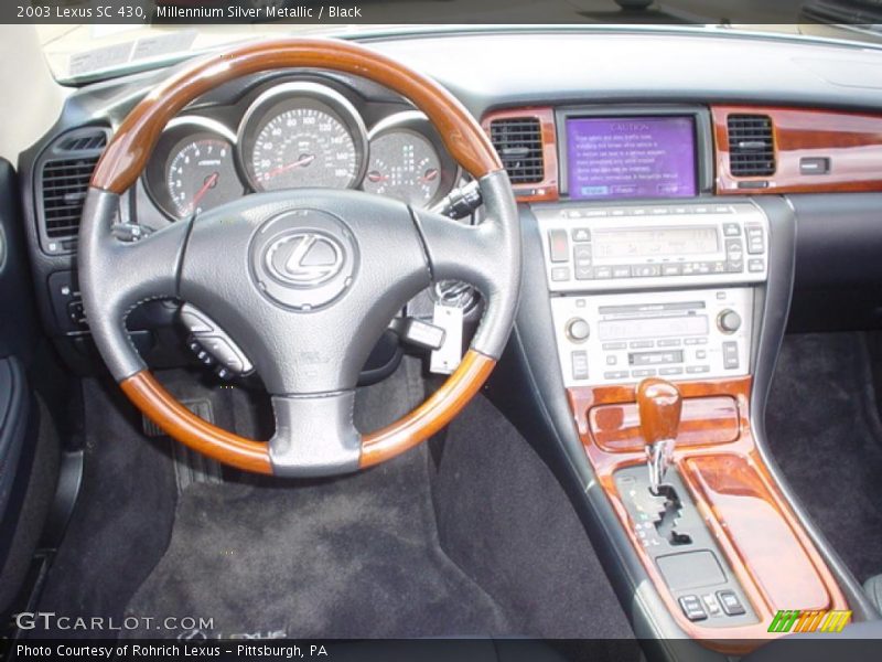Dashboard of 2003 SC 430
