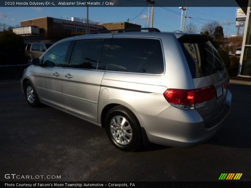Alabaster Silver Metallic / Gray 2010 Honda Odyssey EX-L