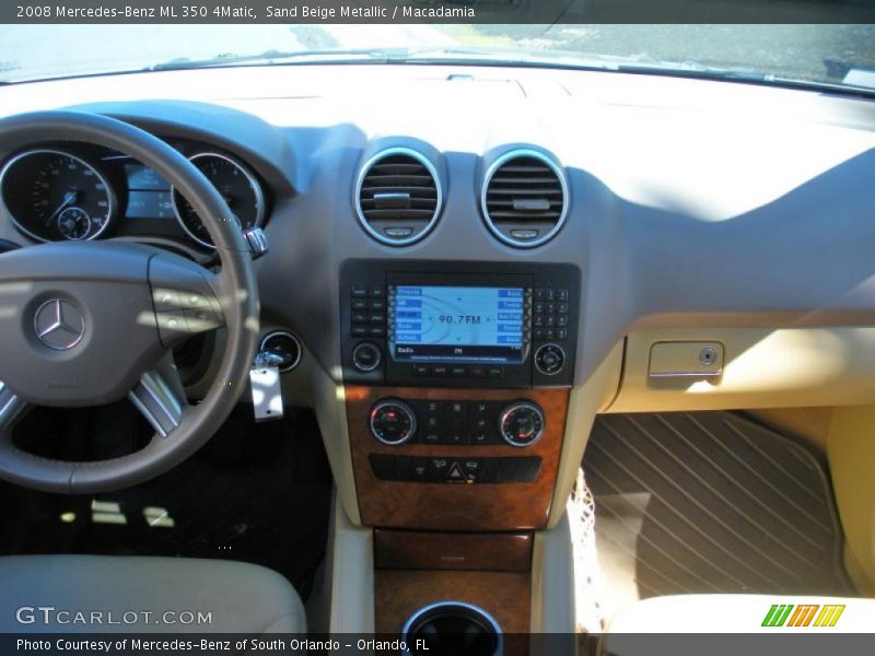Sand Beige Metallic / Macadamia 2008 Mercedes-Benz ML 350 4Matic