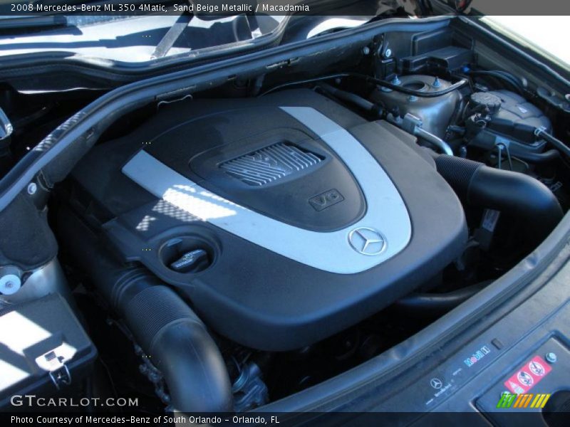 Sand Beige Metallic / Macadamia 2008 Mercedes-Benz ML 350 4Matic