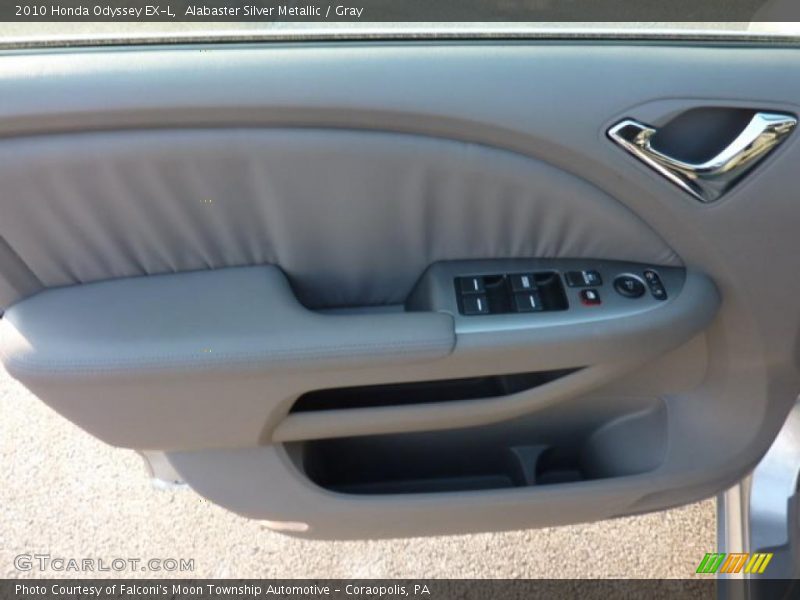 Alabaster Silver Metallic / Gray 2010 Honda Odyssey EX-L