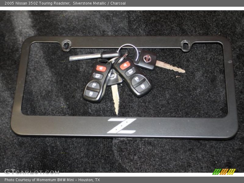 Silverstone Metallic / Charcoal 2005 Nissan 350Z Touring Roadster