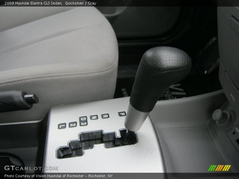 Quicksilver / Gray 2009 Hyundai Elantra GLS Sedan