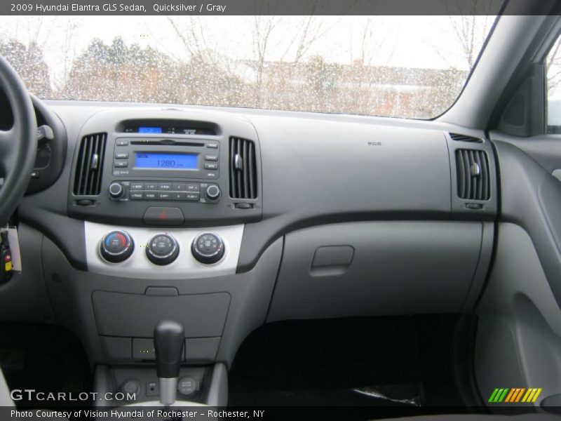 Quicksilver / Gray 2009 Hyundai Elantra GLS Sedan