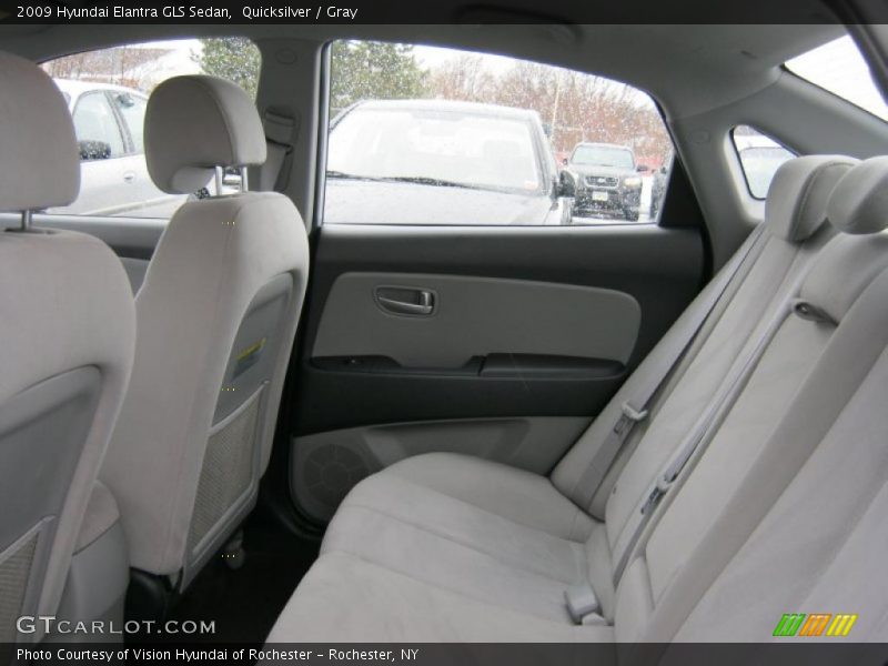 Quicksilver / Gray 2009 Hyundai Elantra GLS Sedan