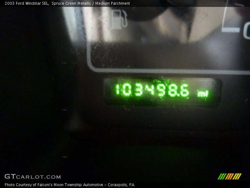 Spruce Green Metallic / Medium Parchment 2003 Ford Windstar SEL