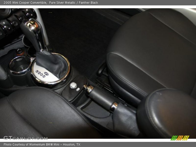 Pure Silver Metallic / Panther Black 2005 Mini Cooper Convertible