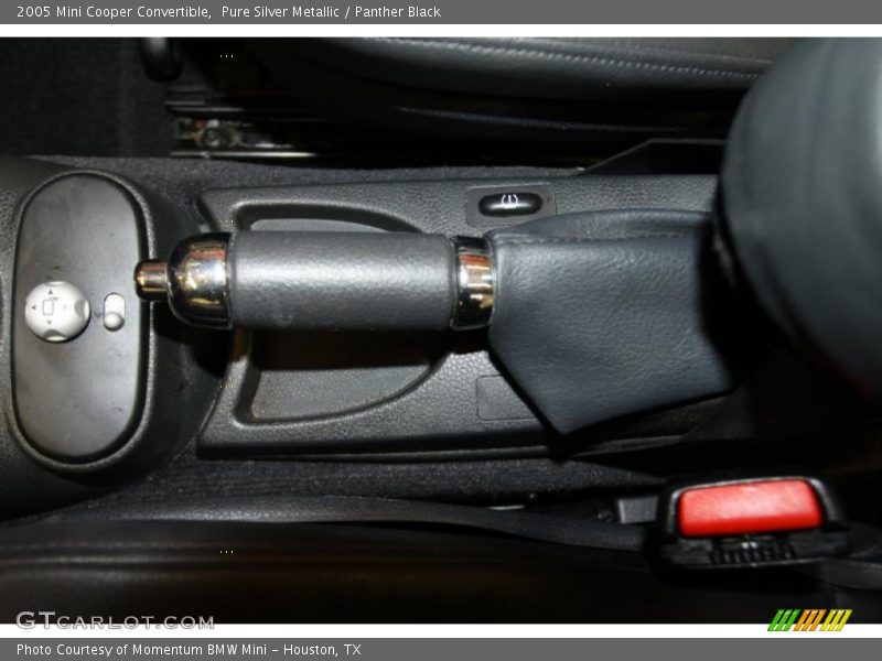 Pure Silver Metallic / Panther Black 2005 Mini Cooper Convertible