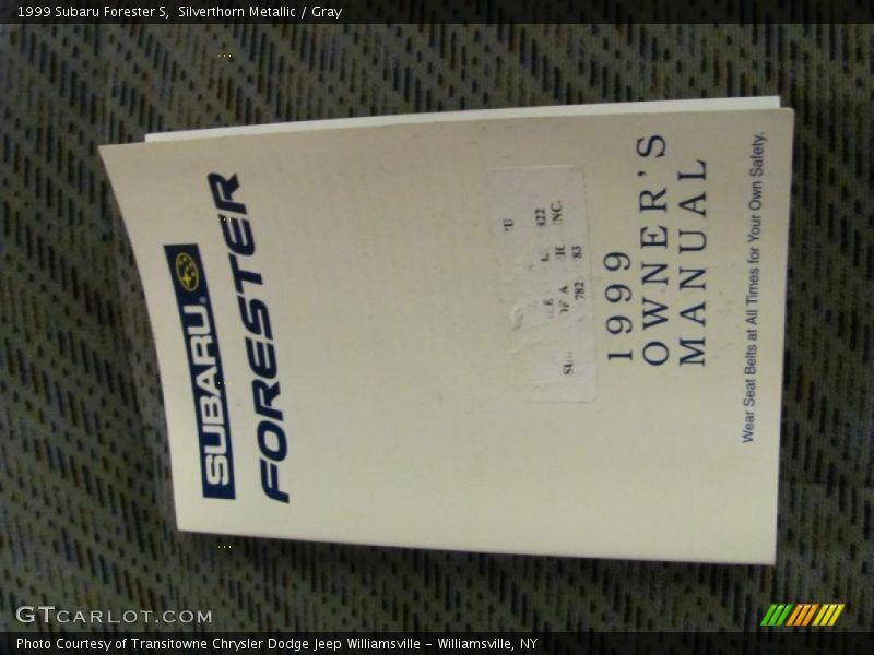 Silverthorn Metallic / Gray 1999 Subaru Forester S