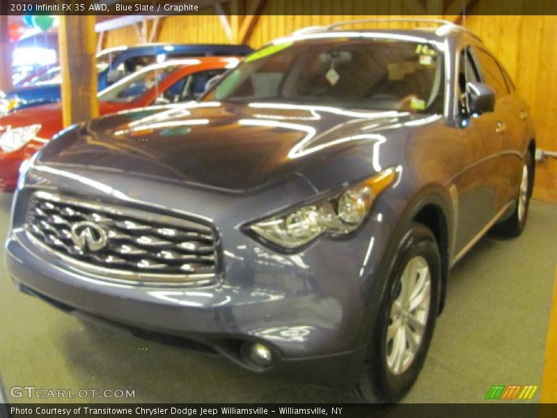 Blue Slate / Graphite 2010 Infiniti FX 35 AWD