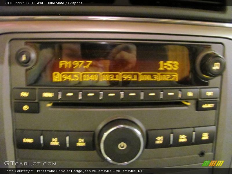 Blue Slate / Graphite 2010 Infiniti FX 35 AWD