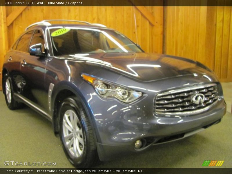 Blue Slate / Graphite 2010 Infiniti FX 35 AWD