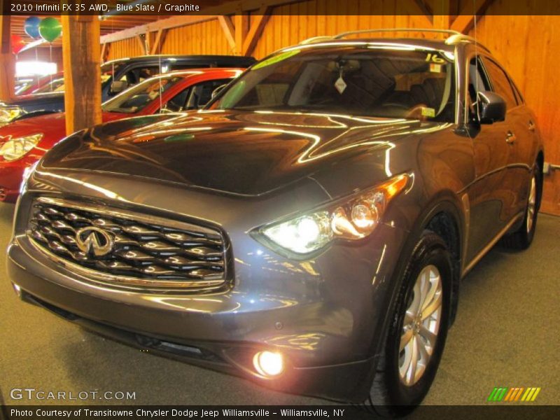 Blue Slate / Graphite 2010 Infiniti FX 35 AWD