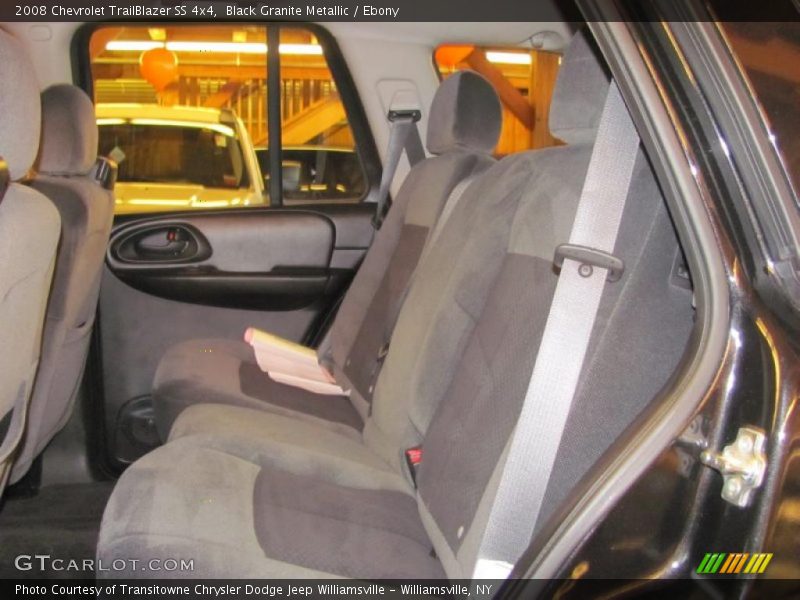 Black Granite Metallic / Ebony 2008 Chevrolet TrailBlazer SS 4x4