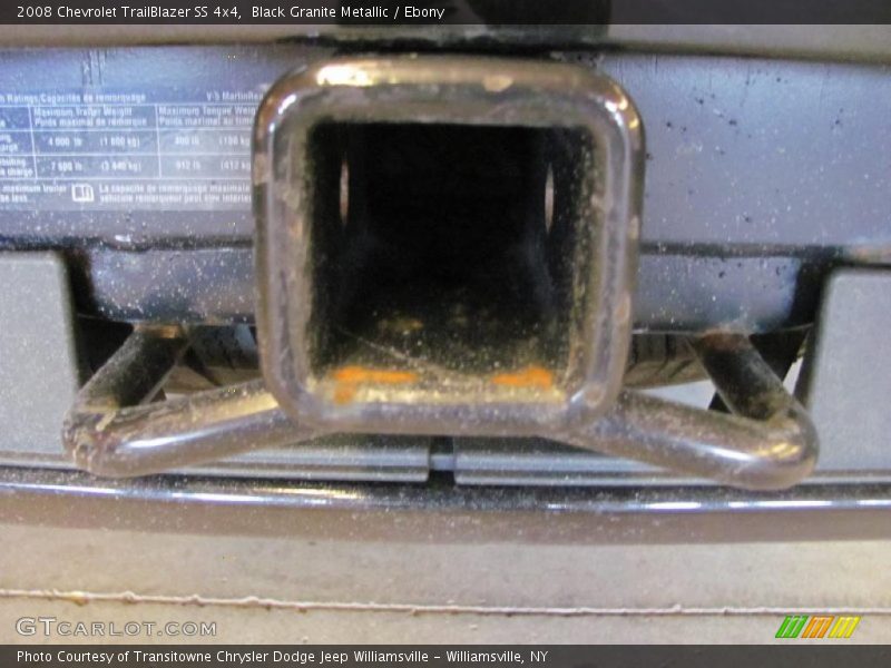 Black Granite Metallic / Ebony 2008 Chevrolet TrailBlazer SS 4x4