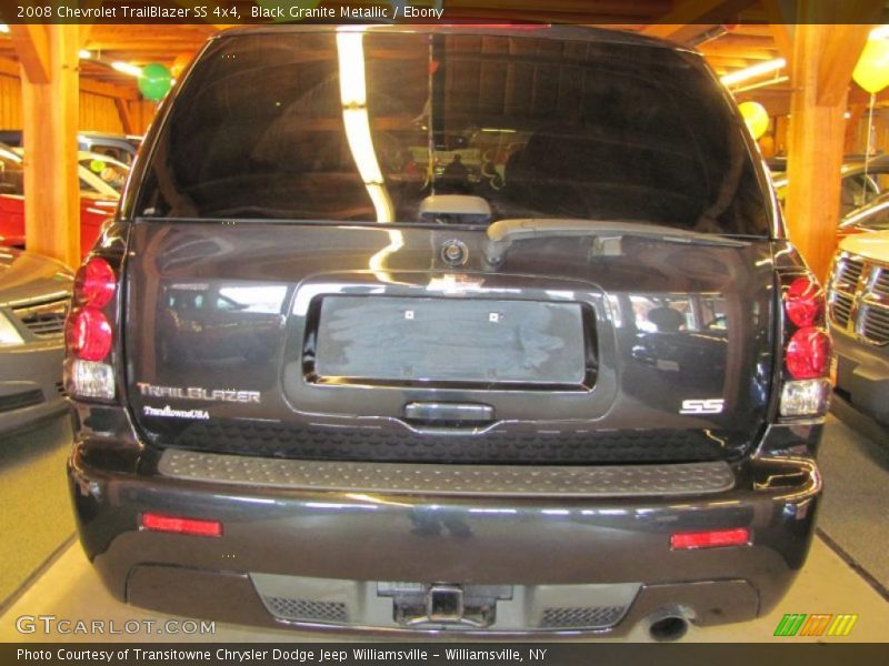 Black Granite Metallic / Ebony 2008 Chevrolet TrailBlazer SS 4x4